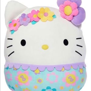 Floral Hello Kitty Squishmellow, New with Tags, 24”